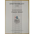 1982-First Day Sheet-Germany The 100th Anniversary of the Death of Friedrich Wöhler, Chemist