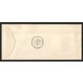 1955-Union of South Africa-Centenary of Pretoria-FDC-Cover Unusual - Pair of stamps