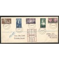 1952-Union of South Africa-Tercentenary of landing of Van Riebeeck.-FDC-Cover