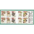 2010-RSA-MNH-8Th Definitive Booklet-Standard Postage Stamps-SACC 2132