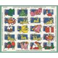 1978-RSA-MNH-Christmas Stamps-Split Perfs.