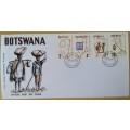 1972-Botswana-Mafeking-Gubulawayo Runner Post -FDC-Cover