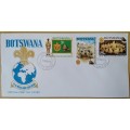 1969-Botswana-22nd World Scouth Conference-FDC-Cover.