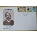 1981-Botswana-Heinrich von Stephan Founder: Universal Postal Union -FDC-Cover.