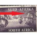 1952 Union of South Africa-SACC137a-Variety-Full Moon-Used.