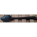 Hand Crafted Spoon. probably African Black wood. 14cm long