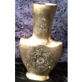 Brass Vase 15.5cm high