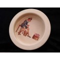 Royal Doulton Nursery bowl, `Peter Piper picked a peck of pickled pepper`, 15cm Diameter