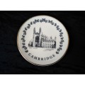 Cambridge Themed small display plate 9.5cm Diameter