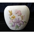 Japane vase with Iris design. 11cm High