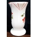 Royal Dux Vase 16cm High. Hand painted