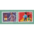 Switzerland Stamp Used 1969 ILO and Child Traffic Safety