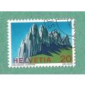 Switzerland Stamp Used 1969 Swiss alps