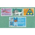 Switzerland Stamp Used 1972 Civil Defense - Swiss Alps - Rescue - Environmental Protection