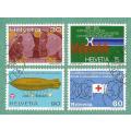 Switzerland Stamp Used 1975 Anniversaries