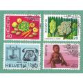 Switzerland Stamp Used 1976 Anniversaries & Events 1