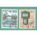 Switzerland Used 1979 EUROPA Stamps - Post & Telecommunications