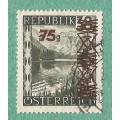 Austria Used 1947 Postage Stamps of 1945-1947 Surcharged New Values