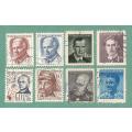 Czechoslovakia Used people on Stamps