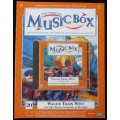 1995-Collectible-The Magical Music Box-No20-Magazine + CD. Wagon Train West. Sold As Is.