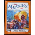 1995-Collectible-The Magical Music Box-No20-Magazine + CD. Wagon Train West. Sold As Is.