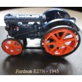 Scale Model-Tractor-Fordson E27N-1945-Blue