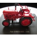 Scale Model-Tractor-Fahr D180/D180H-1954-Red