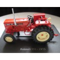 Scale Model-Tractor-Renault 551-1973-Orange
