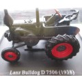 Hachette Partworks-Scale Model-Tractor-Lanz Bulldog D 7506-1938