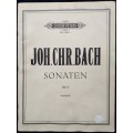 Book-JOH.CHR.BACH/SONATEN/Heft 11/Landshoff/Edition Peters/No3831.