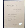Book-Muzio Clementi 1752-1832/Works for Pianoforte/Edited by Frank Dawes.