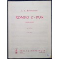 Book-L. V Beethoven Rondo C- DVR Klavier op.51 Nr1