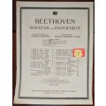 Book-Beethoven Sonatas for Pianoforte