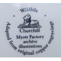 Collectable Plate-Wildlife Churchill-Myott Factory Archive Illustrations-Phasiana