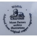 Collectable Plate-Wildlife Churchill-Myott Factory Archive Illustrations-Meleagridiana
