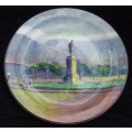 Collectable Plate-Royal Doulton-South African Series/Van Riebeeck Statue Cape Town