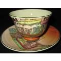 Collectable-Royal Doulton Teacup & Saucer-Mr Micawber-Good Condition