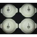 Collectable-Royal Doulton-4 x Bowls-Dickens Ware-D6327