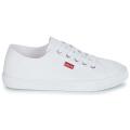 100% Original- Levi's Unisex Malibu Beach S Regular White Sneakers