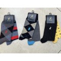 POLO Leisure Collection Mens Socks - Pack of 2