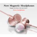 Fonge Magnetic Earphones Headphone Metal Headsets Hot Sale 3.5mm Super Bass Stereo Earbuds With Mic