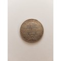 1896 zar 1 shilling rare good gondition