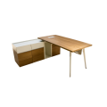 GOF Furniture - Riley Office Desk, Oak