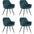 GOF Furniture - Lafoodie Dining Chairs Set Of 4