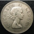 1953 FIVE SHILLINGS COIN  - CIRCULATED.