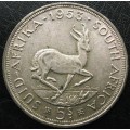 1953 FIVE SHILLINGS COIN  - CIRCULATED.