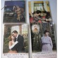 4 SETS OF BAMFORTH SONG CARDS - WW1 - 12 CARDS - EXCELLENT CONDITION!!