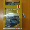 LAND R0VER Corgi Series 1 Haynes miniature history car and book set 1:43 scale die-cast model