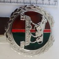Super Rare Vintage J R Gaunt 1950/60s Metal and Enamel Tank Kenya Regiment Car Club Badge Emblem