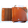 SMART  COMPOSITE LEATHER SHOULDER / MESSENGER BAG IN COFFEE